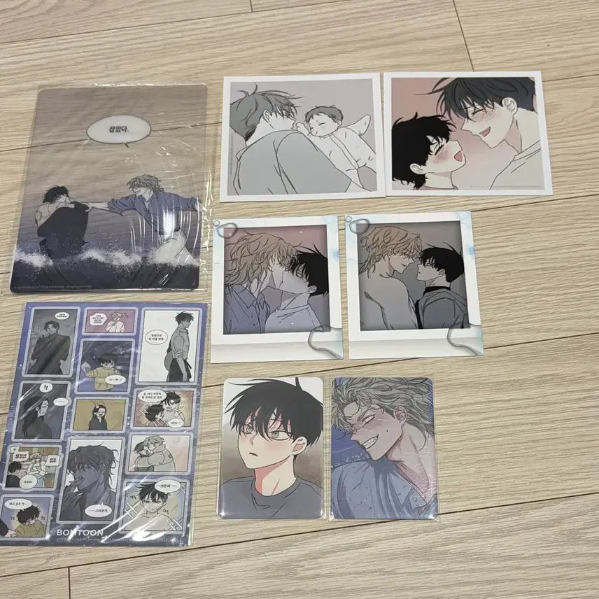 [BUNJANG] Water Night Novel Bundle Set / bl 물가의밤 물밤 단행본 포카 폴라 특전 양도 판매