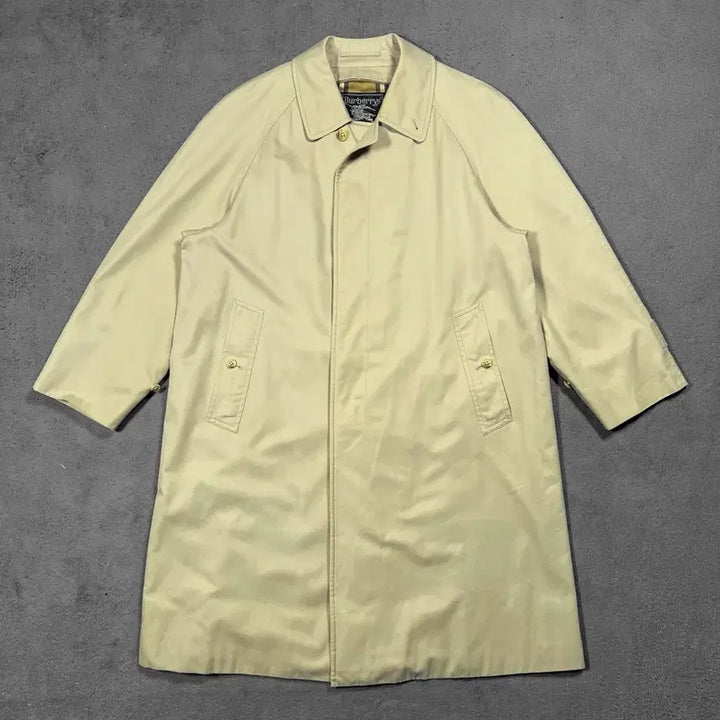 [BUNJANG] Burberry Balmacaan Cotton Coat Jacket / Burberry 버버리 발마칸 코트 자켓