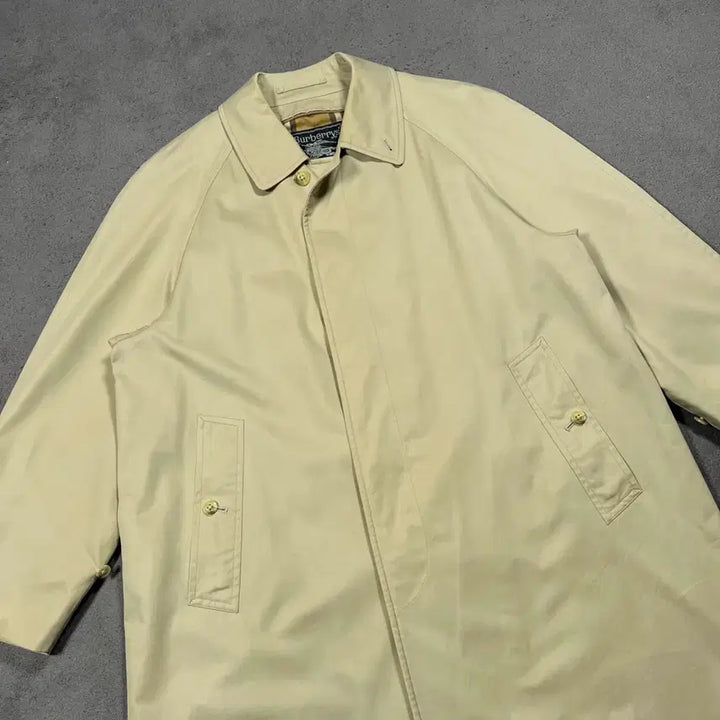 [BUNJANG] Burberry Balmacaan Cotton Coat Jacket / Burberry 버버리 발마칸 코트 자켓