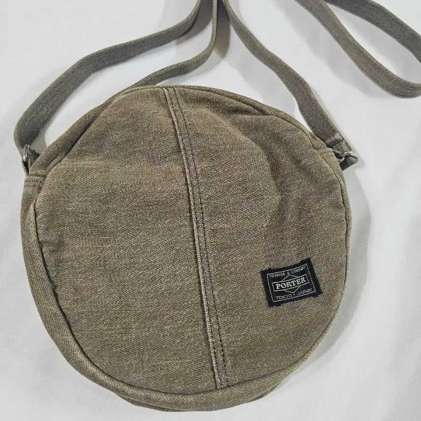 [BUNJANG] Head Porter Washed Pigment Round Bag / 헤드포터 Head Porter 워시드 피그먼트 라운드백 포터 요시다포터