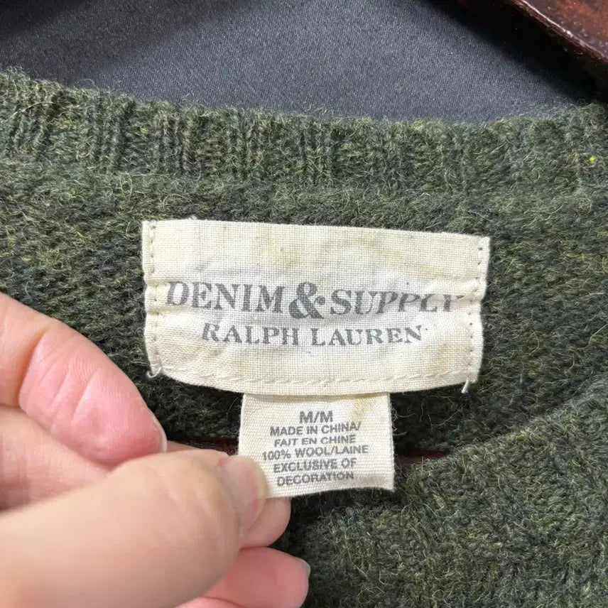 [BUNJANG] Denim &amp; Supply Knit Sweater / 데님앤서플라이 정품 니트