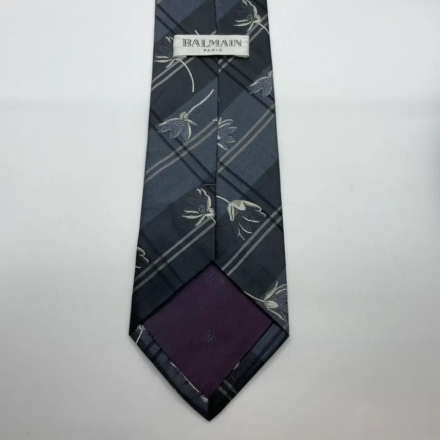 [BUNJANG] Balmain Patterned Necktie / 729) (BALMAIN) 발망 패턴 넥타이