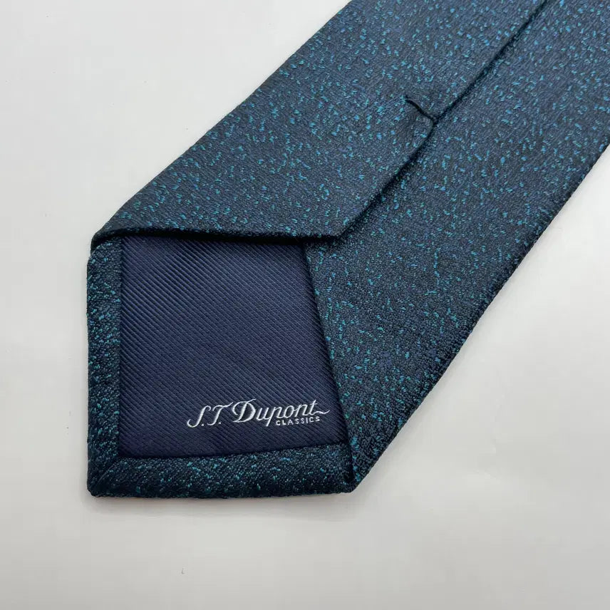 [BUNJANG] S.T. Dupont Patterned Necktie / 731) (S.T DUPONT) 듀퐁 패턴 넥타이
