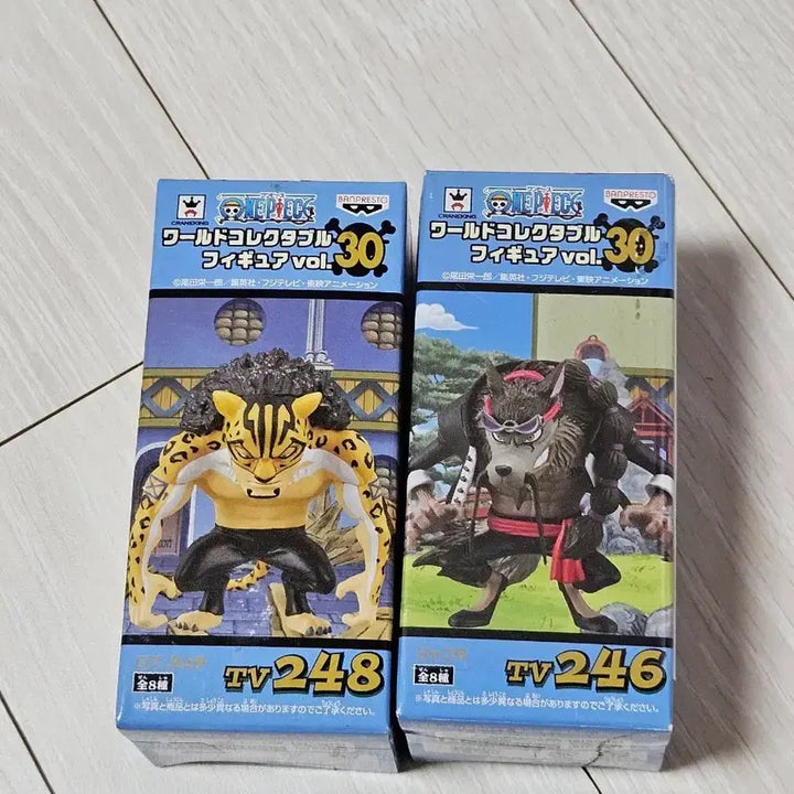 [BUNJANG] One Piece World Collectable Rob Lucci &amp; Jabra Figure / [미개봉] 원피스 월드콜렉터블 로브루치, 재브라 인수형 월콜 피규어