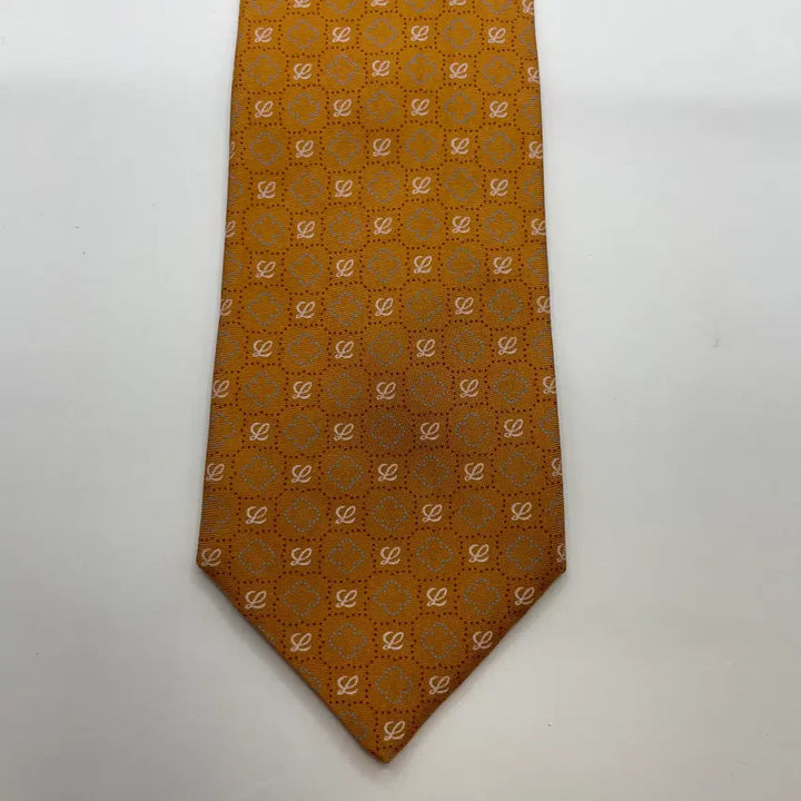 [BUNJANG] LOEWE Pattern Necktie / 743) (LOEWE) 로에베 패턴 넥타이 새상품급