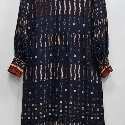[BUNJANG] Thursday Island Layered Long Dress / 써스데이아일랜드 보더 변형 레이어드 롱 원피스