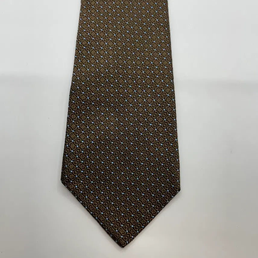 [BUNJANG] Bvlgari Pattern Silk Necktie / 750) (BVLGARI) 불가리 패턴 넥타이