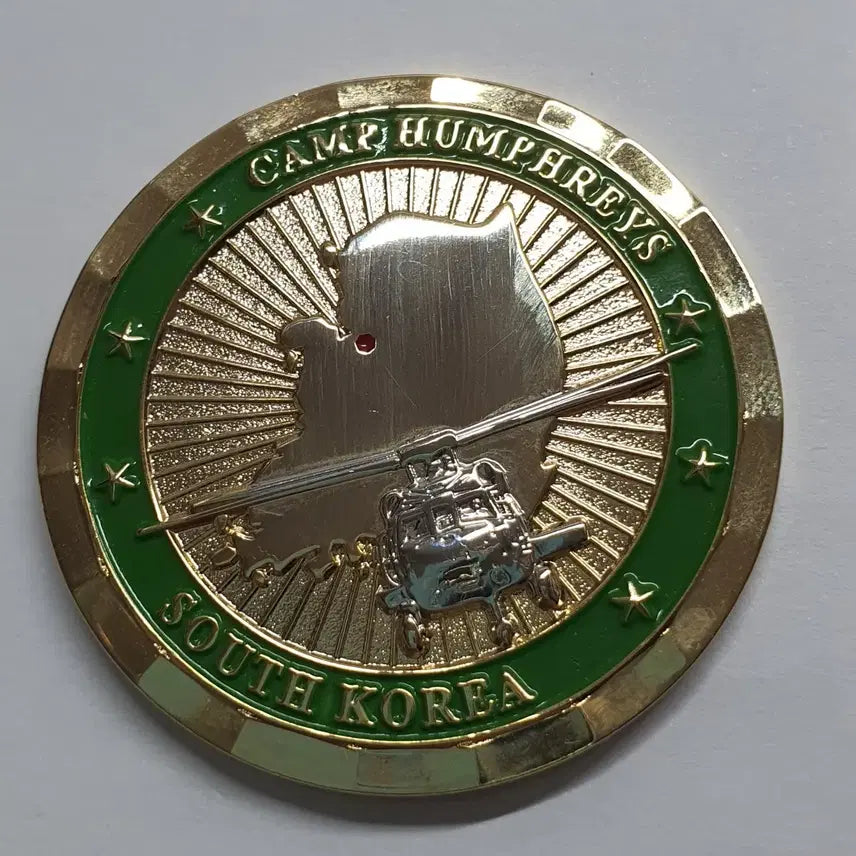 [SOLD OUT] 미육군 평택 험프리스 기지사령부 기념 코인 부대코인 군대코인 미군코인