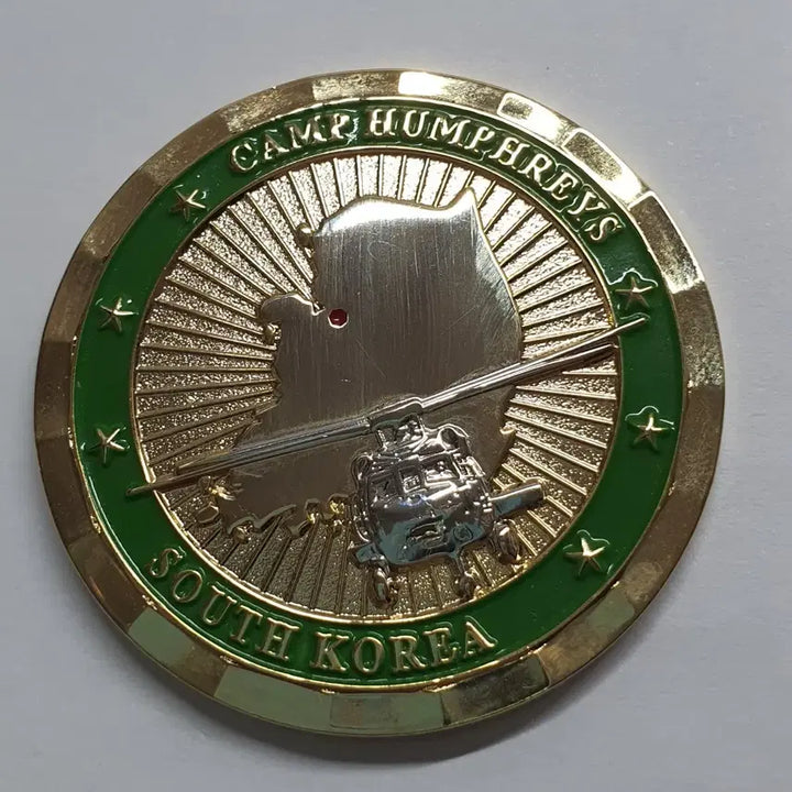 [SOLD OUT] 미육군 평택 험프리스 기지사령부 기념 코인 부대코인 군대코인 미군코인