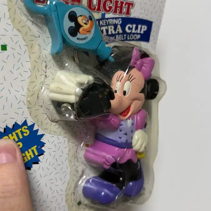 [BUNJANG] Disney Minnie Mouse Light Keyring Clip / 디즈니 미니 미니마우스 라이트 키링 클립 새상품