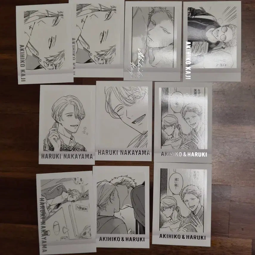 [BUNJANG] Given 1st Exhibition Encore Poucha Clear Photocard Set / 기븐 원화 앵콜 전시회 파샤 클리어 포토카드 기븐전