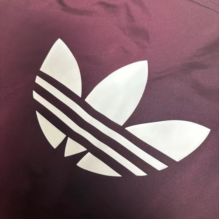 [BUNJANG] Adidas Three-Stripes Track Top Jersey / 버건디 아디다스 삼선 트랙탑 져지