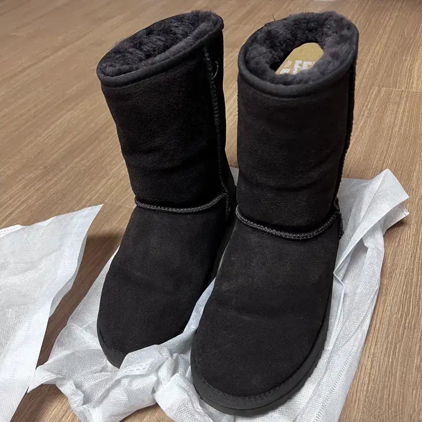[BUNJANG] Rockfish Weatherwear Winter Mid Boots Chocolate / 락피쉬 웨더웨어 윈터 미들 부츠 초코