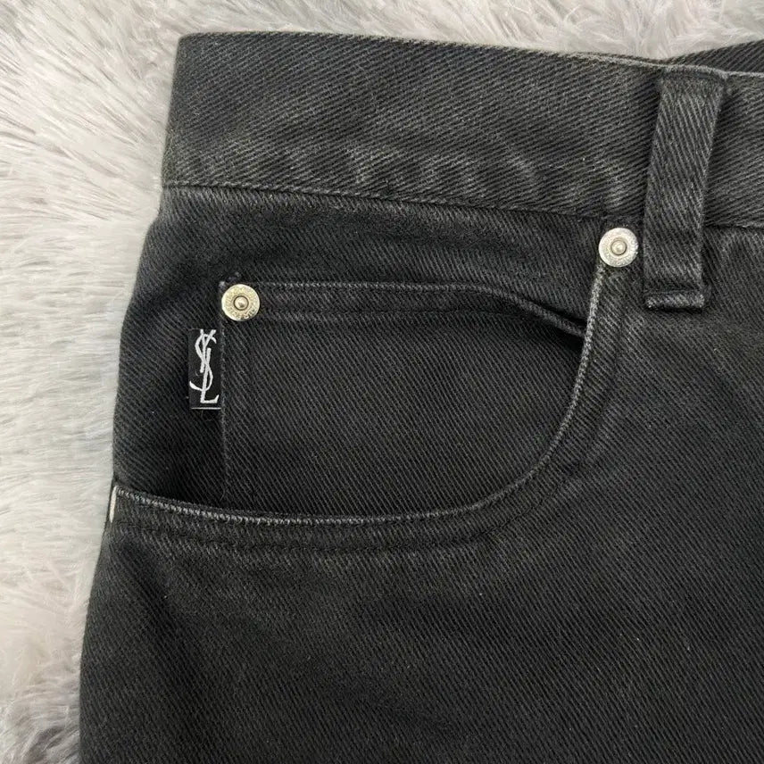 [BUNJANG] Yves Saint Laurent 90s Black Denim Jeans / 90s YSL Black jean
