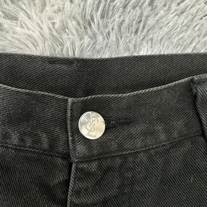 [BUNJANG] Yves Saint Laurent 90s Black Denim Jeans / 90s YSL Black jean