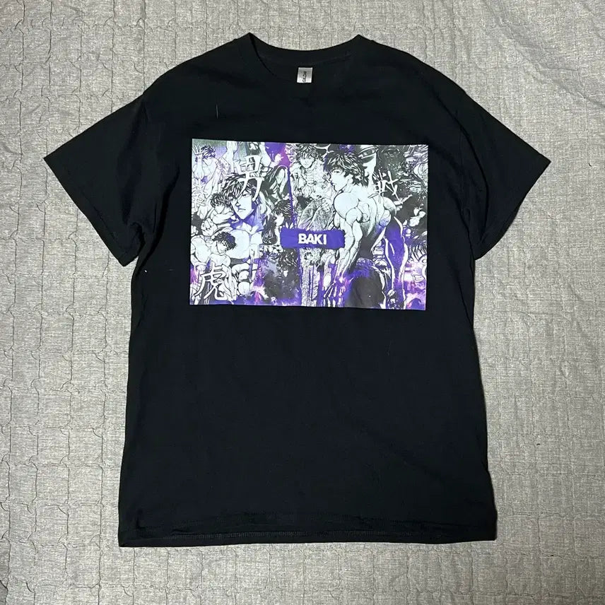 [BUNJANG] Gildan Baki M Black T-shirt / 길단 바키 반팔 M 블랙 반팔 티셔츠 95