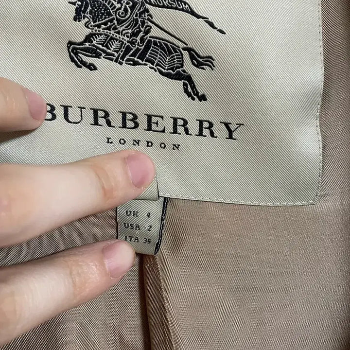[BUNJANG] Burberry Check Coat / 버버리 체크 코트