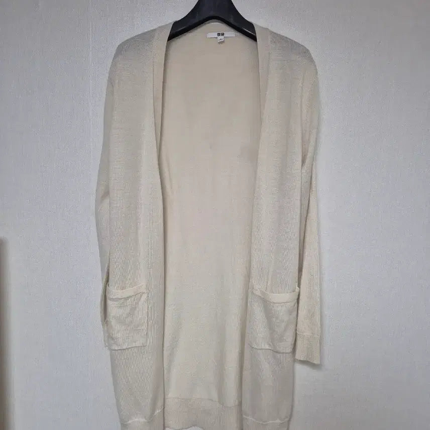[BUNJANG] Uniqlo Ivory Cardigan / 유니클로 아이보리색 가디건