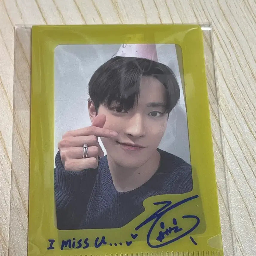 [BUNJANG] Hongjoong Birthday Photocard with Holder / 홍중 생일포카