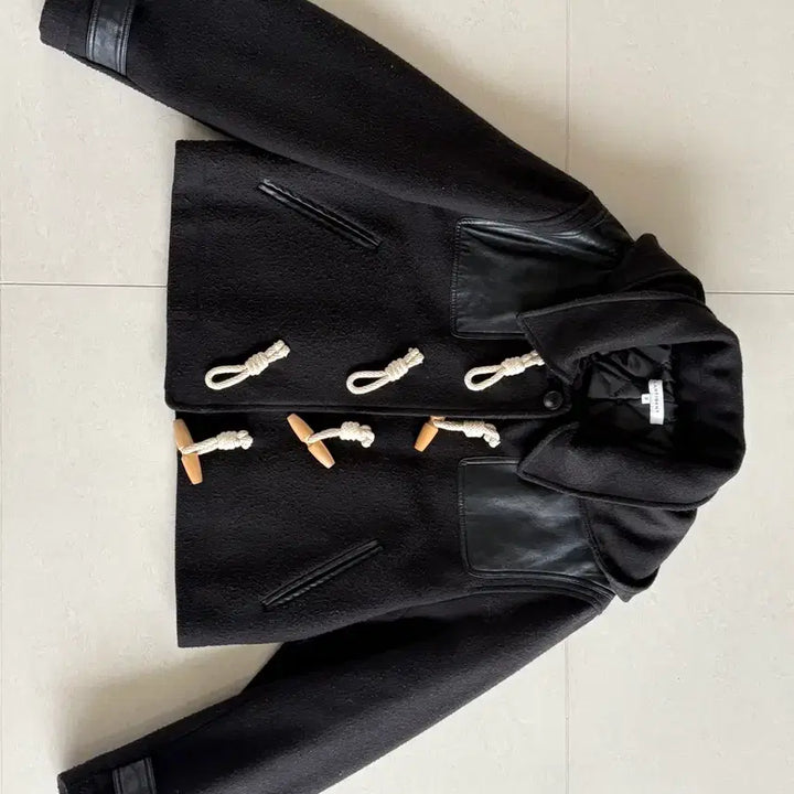 [BUNJANG] Lartigent Crop Duffle Coat / 라티젠트 lartigent 더플 코트 크롭 후드 떡볶이 코트