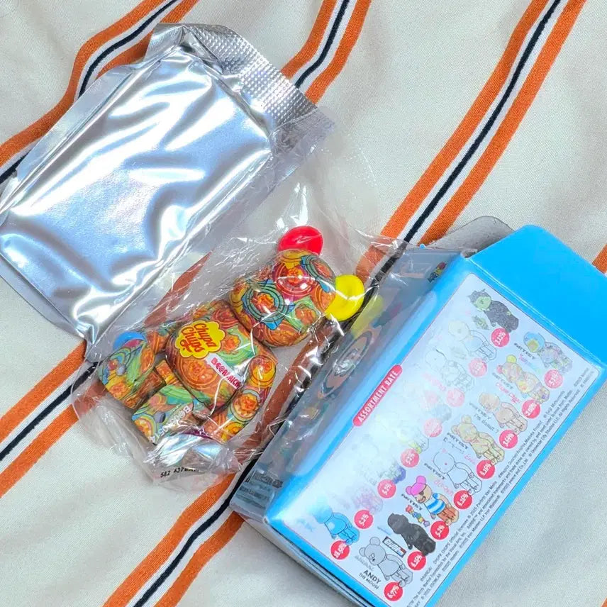 [BUNJANG] Bearbrick Chupa Chups Figure / 베어브릭 츄파츕스