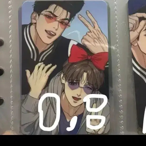 [SOLD OUT] BL 징크스 주재경 김단 경단네컷 포카