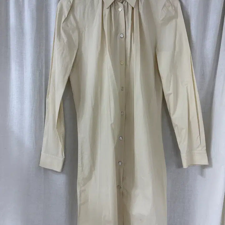 [BUNJANG] Acne Studios Adeline Long Poplin Shirt / (W)[34] 아크네 스튜디오 Adeline 롱 포플린 셔츠