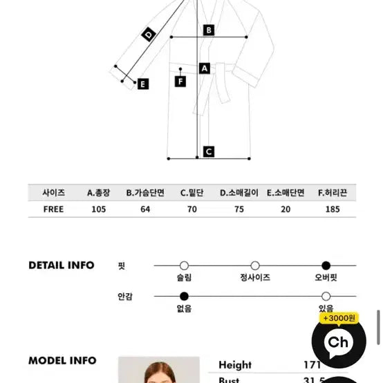 [BUNJANG] Wiggle Wiggle Smile Cherry Argyle Lounge Robe / 위글위글 라운지 로브 Smile Cherry Argyle