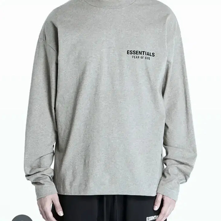 [BUNJANG] Fear of God Essentials Logo Patch T-shirt / 피어오브갓 에센셜 로고 패치 티셔츠