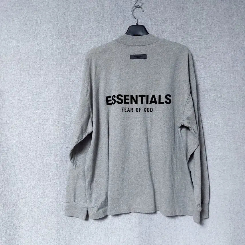 [BUNJANG] Fear of God Essentials Logo Patch T-shirt / 피어오브갓 에센셜 로고 패치 티셔츠