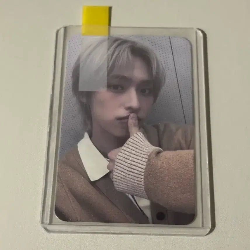 [BUNJANG] Who's Fan Ateez Jiseong Lucky Draw Photocard / 후즈팬 엑디즈 가온 지석 럭드 럭키드로우 포카