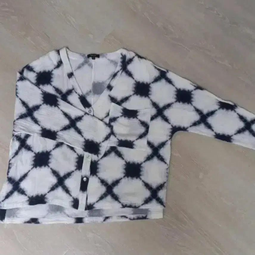 [BUNJANG] Massimo Dutti Tie-Dye Pattern Blouse / 블라우스 마시모두띠 무료배송
