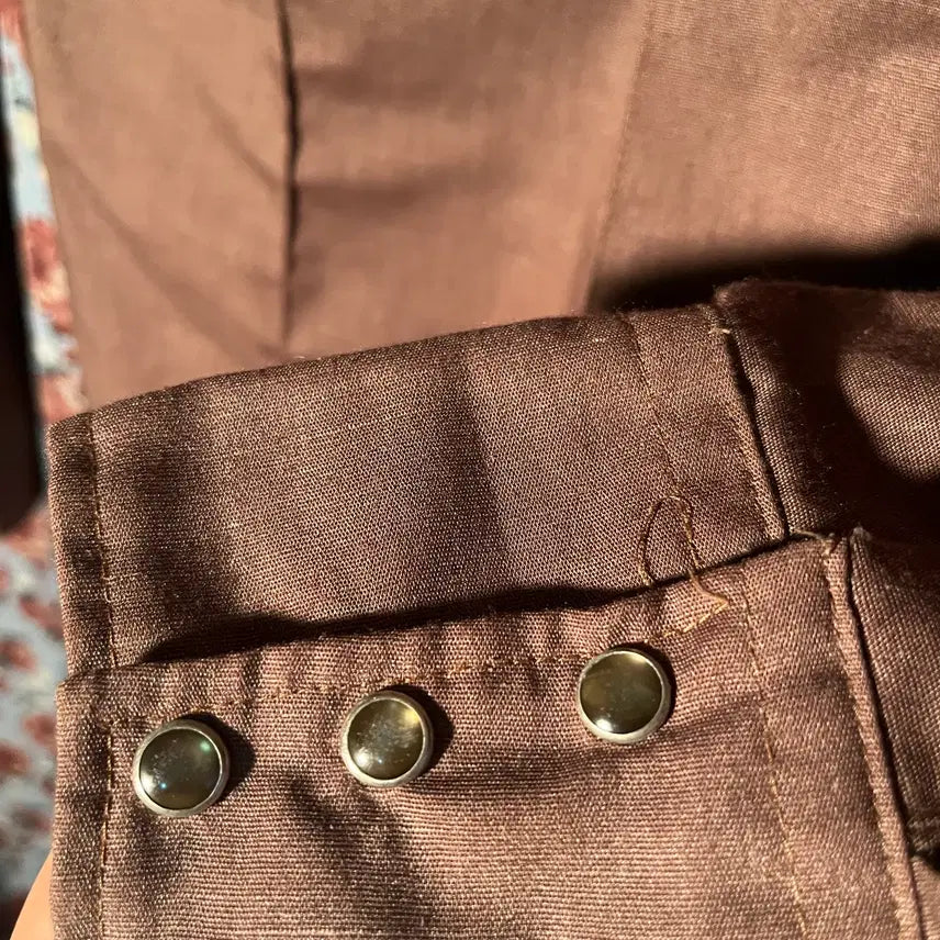 [BUNJANG] JC Penney Western Shirt / 70s jcpenny 브라운 웨스턴 셔츠