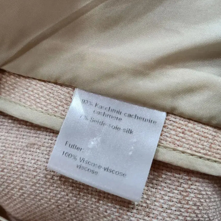 [BUNJANG] Akris Baby Pink Cashmere Jacket / (정품)아크리스 베이비핑크 여성 자켓