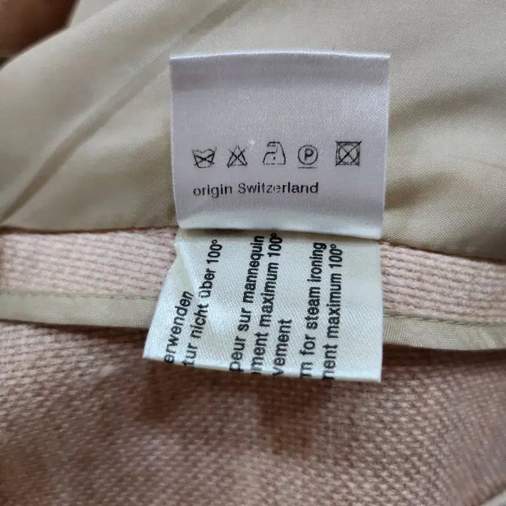 [BUNJANG] Akris Baby Pink Cashmere Jacket / (정품)아크리스 베이비핑크 여성 자켓