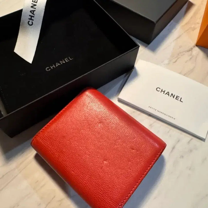 [BUNJANG] Chanel CC Logo Classic Tri-fold Wallet / 샤넬 지갑 cc로고