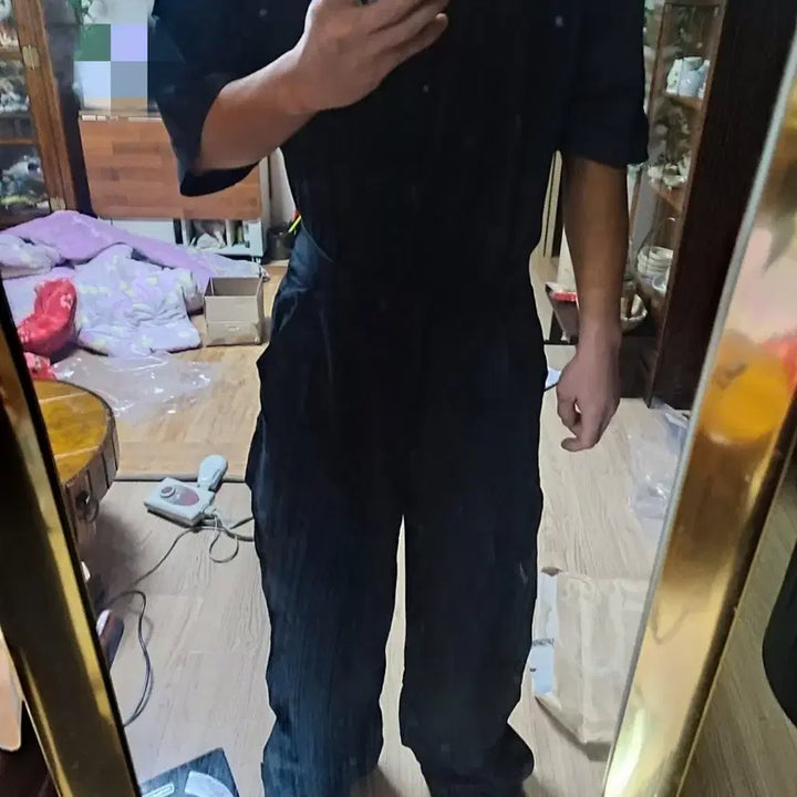 [BUNJANG] Goobin Detail Cargo Slacks Pants (108cm) / 정가4.5 새거쿨거택포1.9 존멋 108cm 구빈 디테일 카고슬랙스팬츠