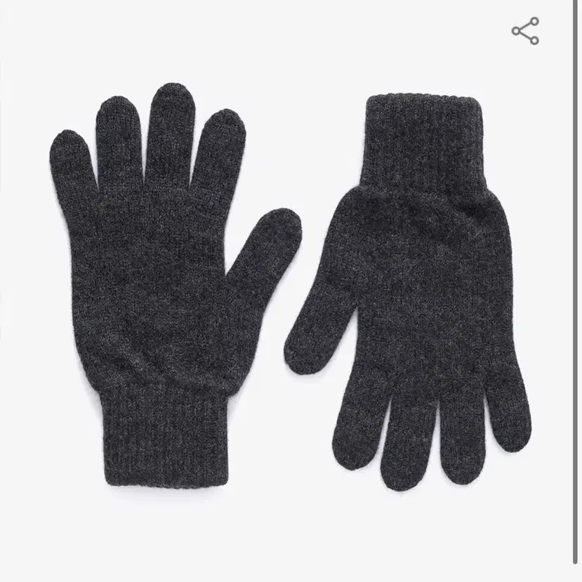 [BUNJANG] YMC Cashmere Gloves Charcoal / (새제품)YMC 캐시미어 장갑 챠콜 - F