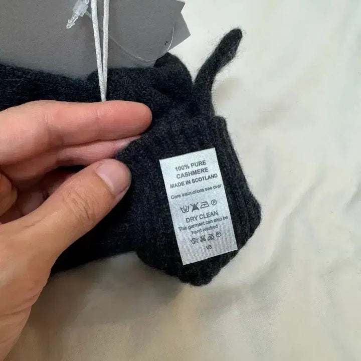 [BUNJANG] YMC Cashmere Gloves Charcoal / (새제품)YMC 캐시미어 장갑 챠콜 - F