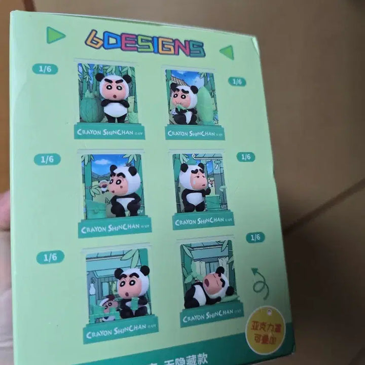 [BUNJANG] Crayon Shin-chan Panda Series Figure / 짱구 PANDA 판다 시리즈 굿즈 피규어