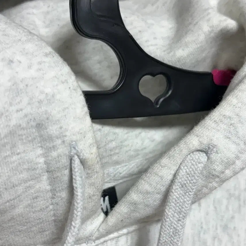 [BUNJANG] Stussy Plush Hoodie Ash Heather M / 스투시 플러시 후드 애쉬 헤더 M