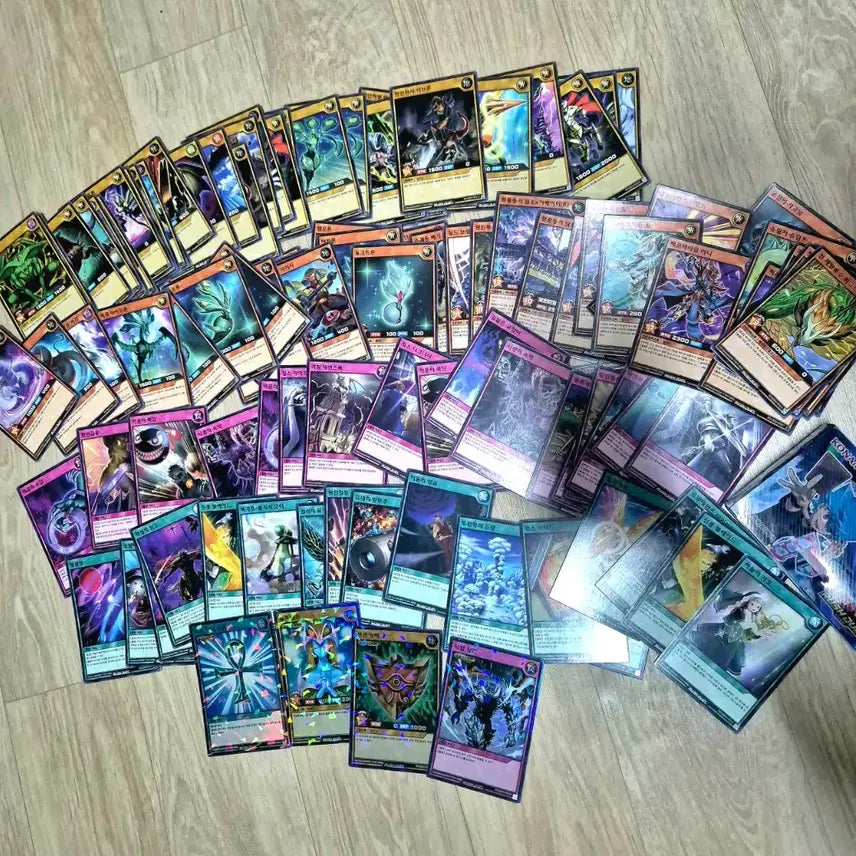 [BUNJANG] Konami Yu-Gi-Oh! Rush Duel Deck Modification 100 Cards 2 Packs Bundle Set / 코나미 유희왕 러시듀얼 댁 개조 100장 2팩 케이스 일괄