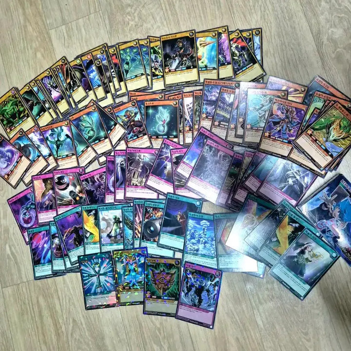 [BUNJANG] Konami Yu-Gi-Oh! Rush Duel Deck Modification 100 Cards 2 Packs Bundle Set / 코나미 유희왕 러시듀얼 댁 개조 100장 2팩 케이스 일괄