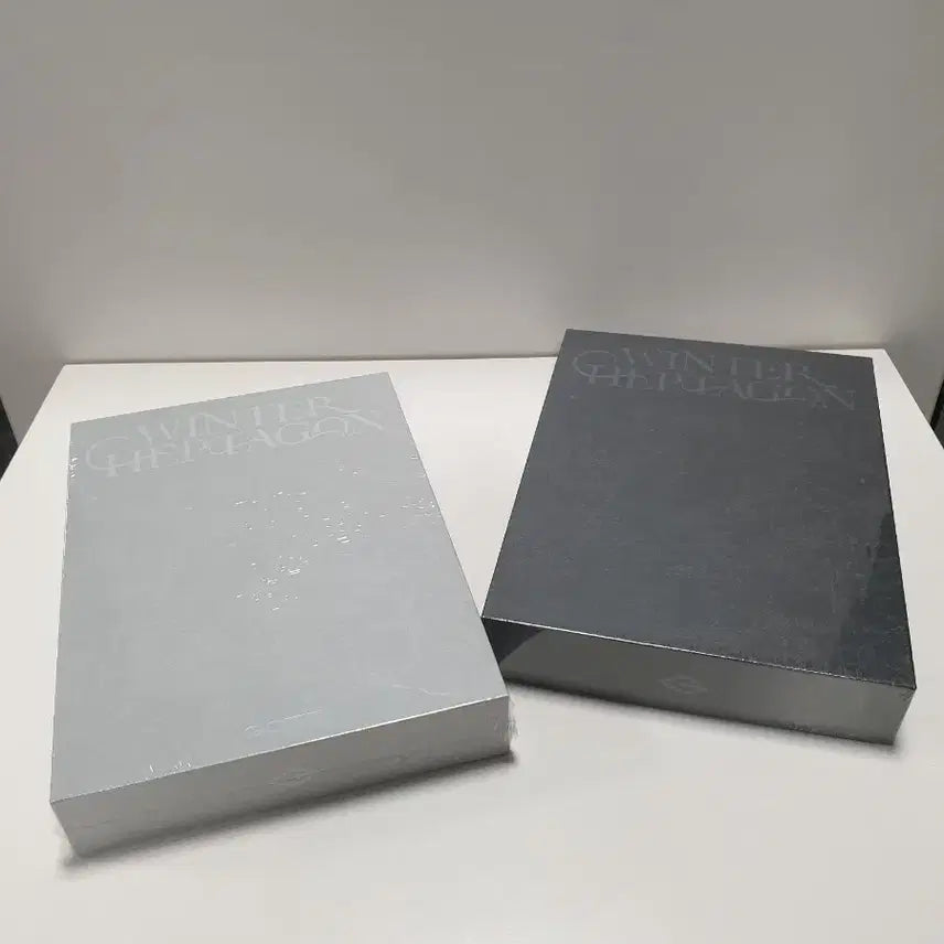 [BUNJANG] GOT7 Pentagon Winter Heptagon Album Silver/Black Set / GOT7 펜타곤 Winter Heptagon 앨범 실버/블랙 세트