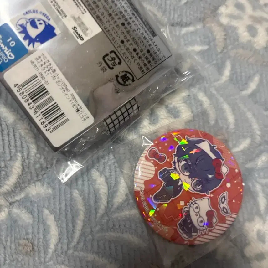 [BUNJANG] Persona 5 Hello Kitty Collaboration Can Badge / 페르소나 페르소나5 헬로키티 콜라보 캔뱃지 판매