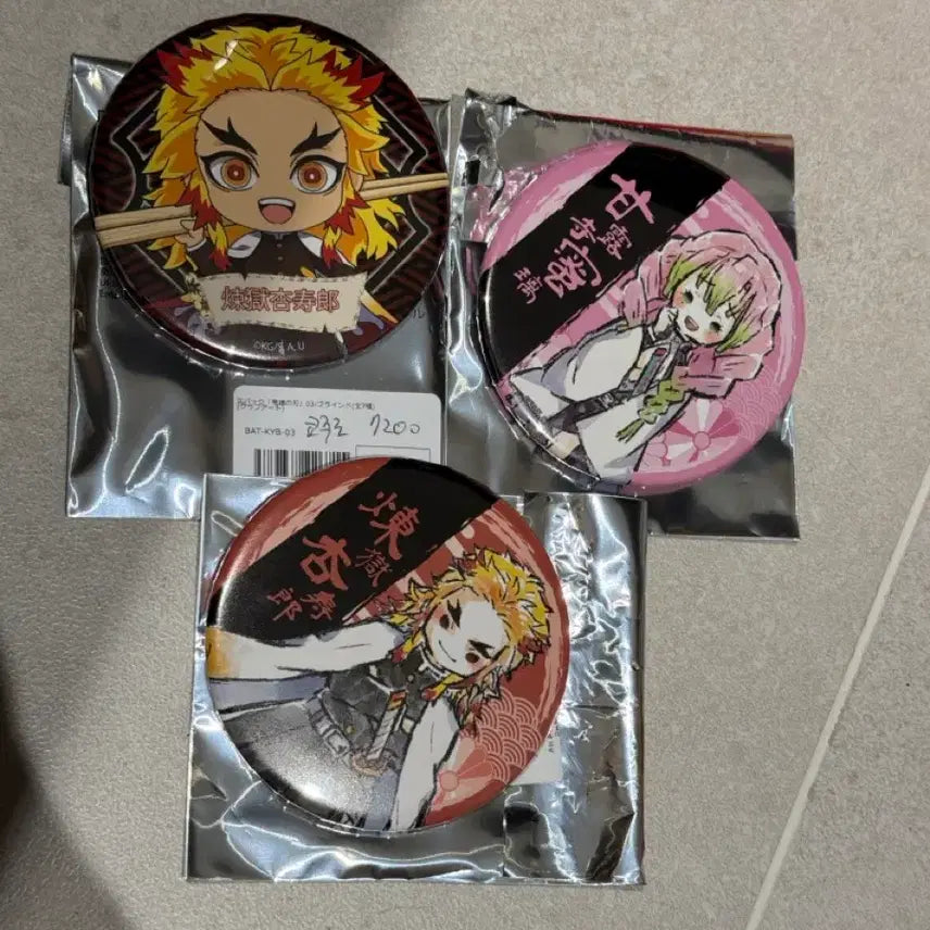 [BUNJANG] Rengoku Mitsuri Badge / 렌고쿠 미츠리 뱃지 (원가양도.애니메이트 정품)