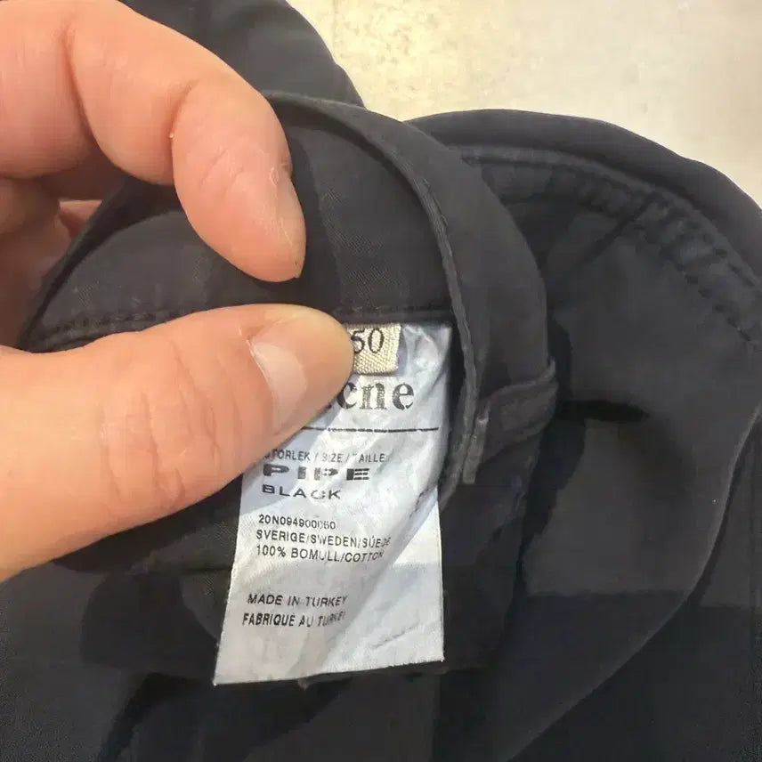 [BUNJANG] Acne Studios Black Chino Pants / 아크네 블랙 치노 팬츠