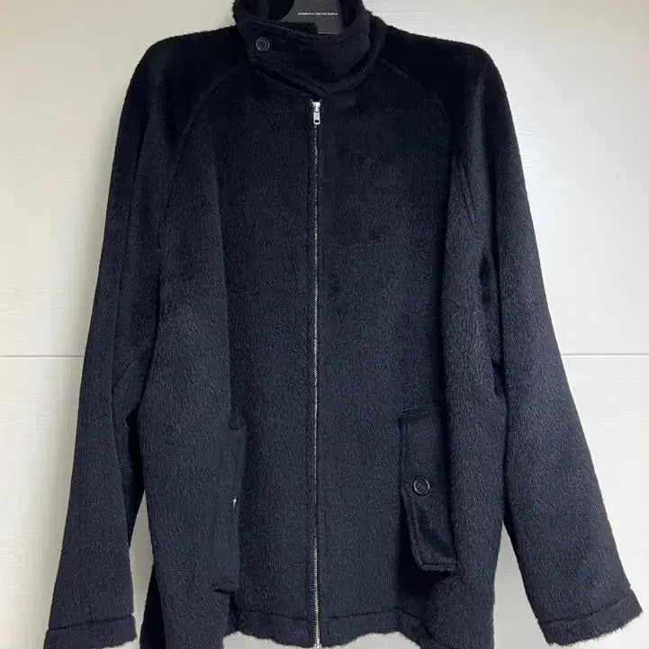 [BUNJANG] Youth Harrington Fur Jacket (M) / 유스 헤링턴 퍼 자켓 M
