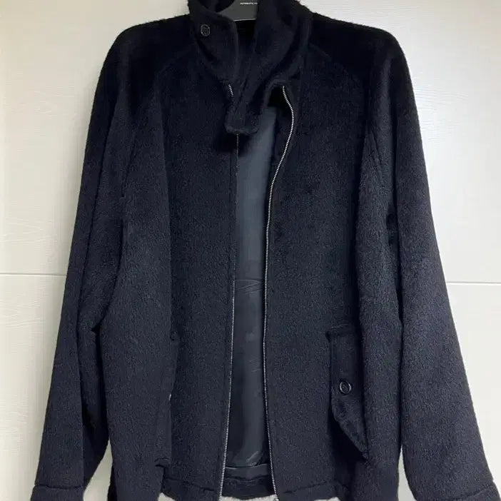 [BUNJANG] Youth Harrington Fur Jacket (M) / 유스 헤링턴 퍼 자켓 M