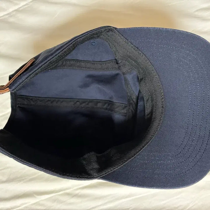 [BUNJANG] Supreme Washed Chino Camp Cap Navy 24FW / 슈프림 워시드 치노 캠프캡 네이비 24fw
